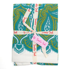 India Ink Paisley Cascade Tablecloth