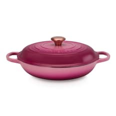 Le Creuset Berry Signature 3.5 Litre Shallow Casserole, 30cm