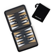 Suck UK Iron & Glory Magnetic Travel Backgammon