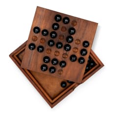 Suck UK Iron & Glory Wooden Solitaire Set