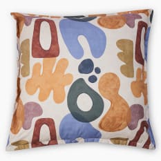 Thread Office Green Gouache Scatter Cushion Cover, 60cm x 60cm