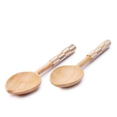 Humble & Mash White Salad Servers, Set of 2