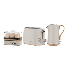 Swan Mist Grey Breakfast Set, 3-Piece