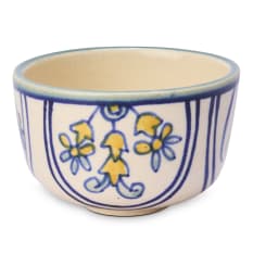 Humble & Mash Hand Painted Floral Ceramic Bowl, 8cm