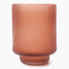 Thread Office Sandy Brown Votive Candle Holder