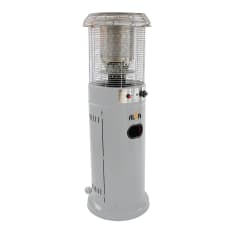 Alva Cement Grey Short Stand Patio Gas Heater