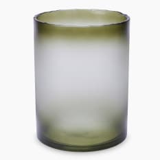 Thread Office Green Gradient Frosted Vase