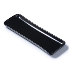 JAN Noir et Noir Sushi Tray, 33cm