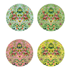 Designers Guild Ikebana Porcelain Side Plates, Set of 4