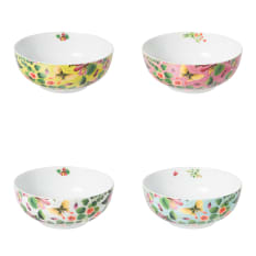 Designers Guild Ikebana Porcelain Cereal Bowls, Set of 4