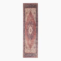Thread Office Red Persian Printed Runner, 80cm x 300cm