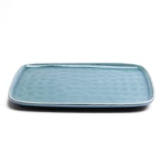 Salisbury & Co Baltic Green Stoneware Serving Platter, 27.5cm