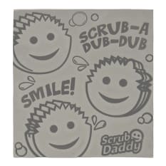 Scrub Daddy Silver Damp Duster Towels, Pack of 2