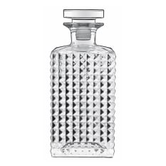 Luigi Bormioli Elixir Decanter with Glass Stopper, 750ml