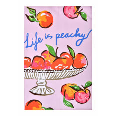 Ulster Weavers Summer Fruits Peach Cotton Tea Towel
