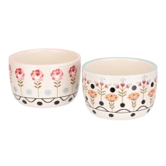 Cath Kidston Painted Table Ramekins, Set of 2