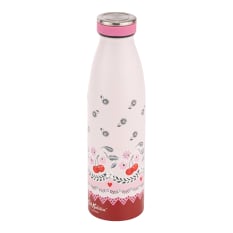 Cath Kidston Cherry Stainless Steel Water Bottle, 460ml