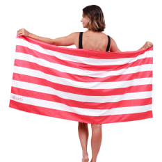 Saltii Red Boulders Cabana Beach Towel, 80cm x 160cm