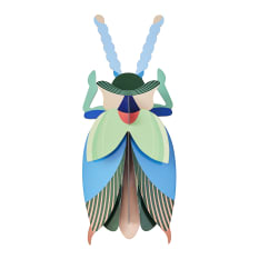 Studio ROOF Big Insects Lunar Jewel Beetle Paper Wall Art