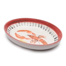 Humble & Mash Ceramic Coastal Platter, 26cm