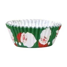 PME Foil Lined Santa Claus Cupcake Cases, Pack of 30