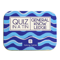 Talking Tables Quiz in a Tin General Knowledge Trivia Game