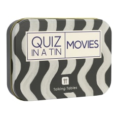 Talking Tables Quiz in a Tin Movie Trivia Game