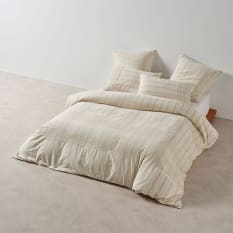 Linen House Pambula Vanilla Duvet Cover Set