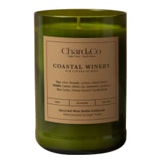 Chard & Co Coastal Winery Scented Candle in Upcycled Jar, 350g