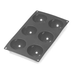 Lekue Silicone Semi-Sphere Mould, 6-Cup