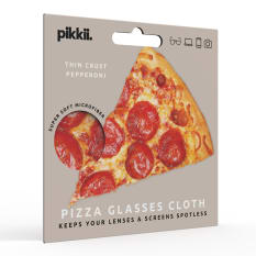 Pikkii Pizza Microfibre Glasses and Lens Cleaning Cloth