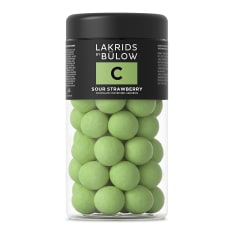 Lakrids by Bulow Sour Strawberry Chocolate Coated Liquorice, 270g