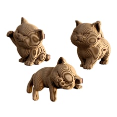 Cartonic 3D Trio of Kittens Puzzle