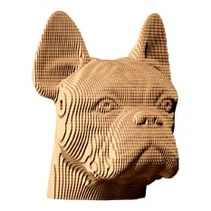 Cartonic 3D Bulldog Sculpture Puzzle
