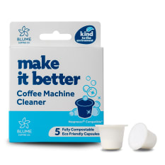 Blume Eco Coffee Machine Cleaning Capsules, Pack of 5
