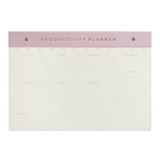 Designworks Ink Productivity Planner Weekly Notepad