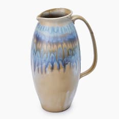 Thread Office Drip Glaze Stoneware Jug Vessel