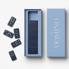 Printworks Classic Blue Domino Set
