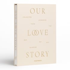 Printworks Our Love Story Wedding Journal