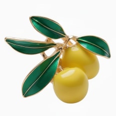 Nicolson Russell Lemon Napkin Rings, Set of 4