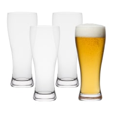 Salisbury & Co Pilsner Celebrate Beer Glasses, Set of 4
