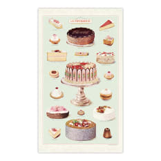 Cavallini & Co Vintage La Patisserie Tea Towel