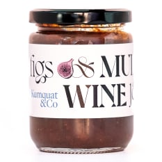 Kumquat & Co Fig & Mulled Wine Jam, 270g