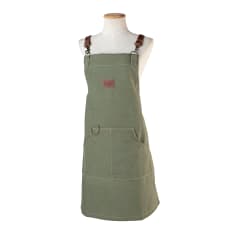 Luuks Irene Cotton Canvas & Leather Apron