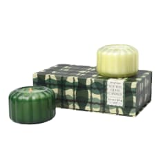 Paddywax Wild Fig & Cedar Scented Ripple Candle Gift Set