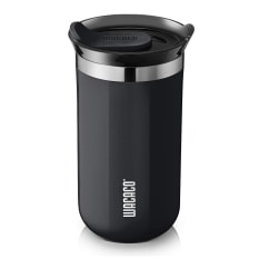 Wacaco Octaroma Black Vacuum Insulated Travel Mug, 300ml
