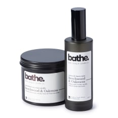 Bathe Beechwood & Oakmoss Travel Duo, Set of 2