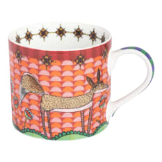 Olivia Fox Cappuccino Mug, 300ml