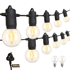 Litehouse Plug-in LED Mini Bulb String Lights, 8m