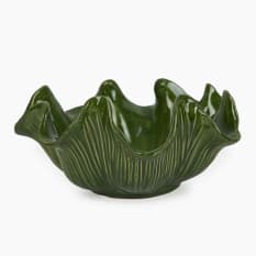 Thread Office Ceramic Leaf Decor Bowl